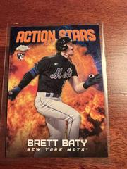 Brett Baty [Orange] Baseball Cards 2023 Topps Chrome Update Action Stars Prices