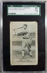 Eddie Collins Baseball Cards 1921 E220 National Caramel Prices