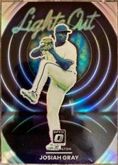 Josiah Gray [Holo] Baseball Cards 2022 Panini Donruss Optic Lights Out Prices