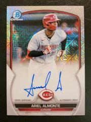 Ariel Almonte #BMA-AA Baseball Cards 2023 Bowman Chrome Prospect Mega Box Autographs Prices