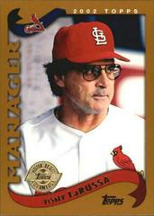 Tony LaRussa [Home Team Advantage] #295 Baseball Cards 2002 Topps Prices