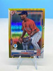 Jeter Downs [Gold Foil] #BFE-107 Baseball Cards 2021 Bowman 1st Edition Prices