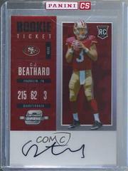 C.J. Beathard [Autograph Red] Football Cards 2017 Panini Contenders Optic Prices