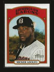 Micker Adolfo #42 Baseball Cards 2021 Topps Heritage Minor League Prices