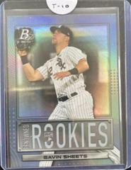 Gavin Sheets #RR-8 Baseball Cards 2022 Bowman Platinum Renowned Rookies Prices