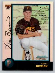 Kris Benson [Refractor] #296 Baseball Cards 1998 Bowman Chrome Prices