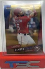 Anthony Rendon [Gold Refractor] #112 Baseball Cards 2019 Topps Finest Prices