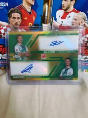 Niklas Stark, Marco Friedl [Gold] #CDA-SF Soccer Cards 2022 Topps Chrome Bundesliga Dual Autographs Prices