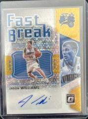 Jason Williams [Gold] Basketball Cards 2021 Panini Donruss Optic Fast Break Signatures Prices