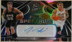Jason Williams #FSS-JSW Basketball Cards 2021 Panini Spectra Full Spectrum Signatures Prices
