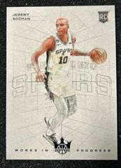 Jeremy Sochan [Sapphire] #24 Basketball Cards 2022 Panini Court Kings Works in Progress Prices