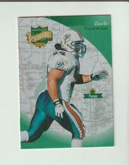 Zach Thomas #51 Football Cards 1997 Playoff Absolute Prices