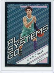 LaMelo Ball #5 Basketball Cards 2021 Panini Recon All Systems Go Prices