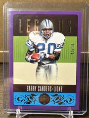Barry Sanders [Violet] #102 Football Cards 2023 Panini Legacy Prices