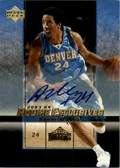 Reece Gaines [Autograph] Basketball Cards 2003 Upper Deck Rookie Exclusives Prices