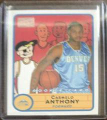 Carmelo Anthony Basketball Cards 2003 Bazooka Prices