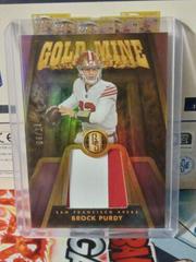 Brock Purdy [Rose Gold] #16 Football Cards 2023 Panini Gold Standard Mine Prices