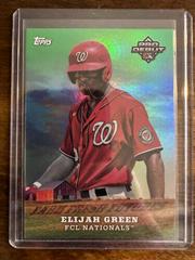Elijah Green [Green] #FF-4 Baseball Cards 2023 Topps Pro Debut Farm Fresh Futures Prices