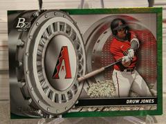 Druw Jones [Green] #TV-7 Baseball Cards 2023 Bowman Platinum Treasures in the Vault Prices