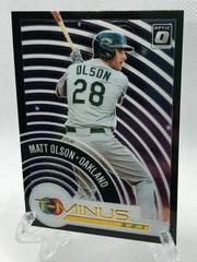Matt Olson Baseball Cards 2021 Panini Donruss Optic T Minus 3...2...1 Prices