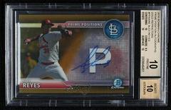 Alex Reyes [Gold Refractor] #PPA-ARE Baseball Cards 2016 Bowman Chrome Prime Position Autograph Prices