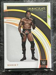 Booker T [Gold] Wrestling Cards 2022 Panini Immaculate WWE Prices