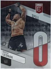 Brock Lesnar #8 Wrestling Cards 2023 Donruss Elite WWE Spellbound Prices