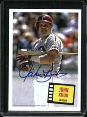 John Kruk #57HS-JK Baseball Cards 2023 Topps Archives 1957 Topps Hit Stars Autographs Prices