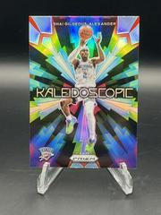 Shai Gilgeous-Alexander [Silver] #13 Basketball Cards 2023 Panini Prizm Kaleidoscopic Prices