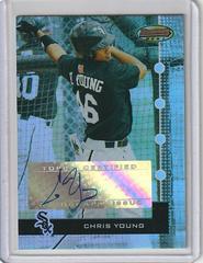 Chris Young [Autograph] #104 Baseball Cards 2005 Bowman's Best Prices