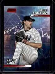 Gerrit Cole [Red] #CFPRO-16 Baseball Cards 2023 Stadium Club Chief Fantasy Professionals Prices