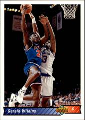 Gerald Wilkins Basketball Cards 1992 Upper Deck Prices