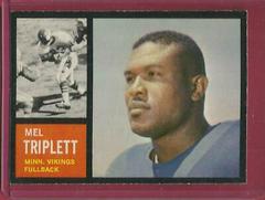 Mel Triplett Football Cards 1962 Topps Prices