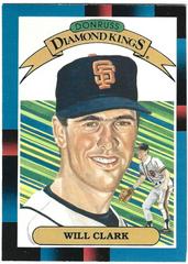 Will Clark #21 Baseball Cards 1987 Donruss Diamond Kings Prices