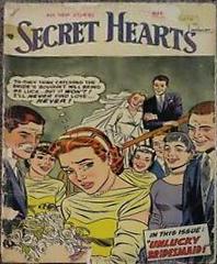 Secret Hearts #38 (1957) Comic Books Secret Hearts Prices
