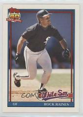 Tim Raines #94T Baseball Cards 1991 Topps Traded Prices