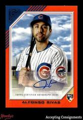 Alfonso Rivas [Orange] #RA-ARI Baseball Cards 2022 Topps Gallery Rookie Autographs Prices