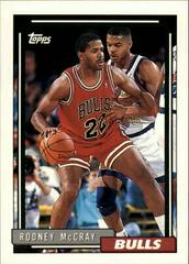 Rodney McCray Basketball Cards 1992 Topps Prices