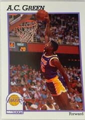 A.C. Green #100 Basketball Cards 1991 Hoops Prices