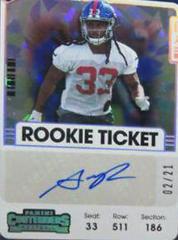 Aaron Robinson [Autograph Cracked Ice] #179 Football Cards 2021 Panini Contenders Prices