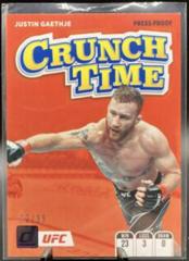 Justin Gaethje [Press Proof Purple] Ufc Cards 2022 Panini Donruss UFC Crunch Time Prices