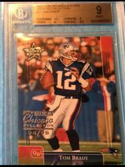 Tom Brady [Chicago Collection] #57 Football Cards 2002 Leaf Rookies & Stars Prices