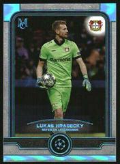 Lukas Hradecky [Sapphire] Soccer Cards 2019 Topps Museum Collection UEFA Champions League Prices