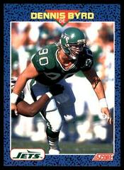 Dennis Byrd #11 Football Cards 1991 Score Young Superstars Prices