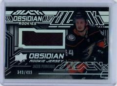 Jacob Perreault #ORJ-JP Hockey Cards 2022 SPx UD Black Obsidian Rookies Jersey Prices