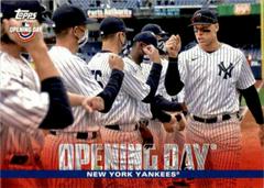 New York Yankees Baseball Cards 2022 Topps Opening Day Opening Day Prices