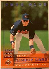 Cal Ripken Jr. [True Blue] Baseball Cards 1998 Leaf Rookies & Stars Prices
