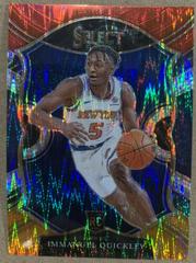 Immanuel Quickley [Red Prizm] #85 Basketball Cards 2020 Panini Select Prices