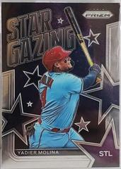Yadier Molina #SG-11 Baseball Cards 2022 Panini Prizm Star Gazing Prices