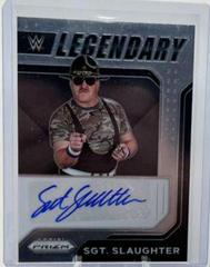 Sgt. Slaughter #LS-SLT Wrestling Cards 2022 Panini Prizm WWE Legendary Signatures Prices